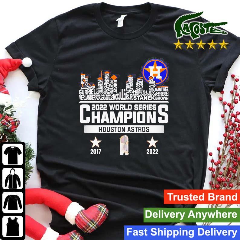World series champions Houston Astros 2017 2022 T-shirt,Sweater, Hoodie,  And Long Sleeved, Ladies, Tank Top