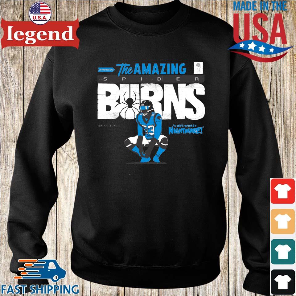 Brian Burns Backer T-Shirt - Ash - Tshirtsedge