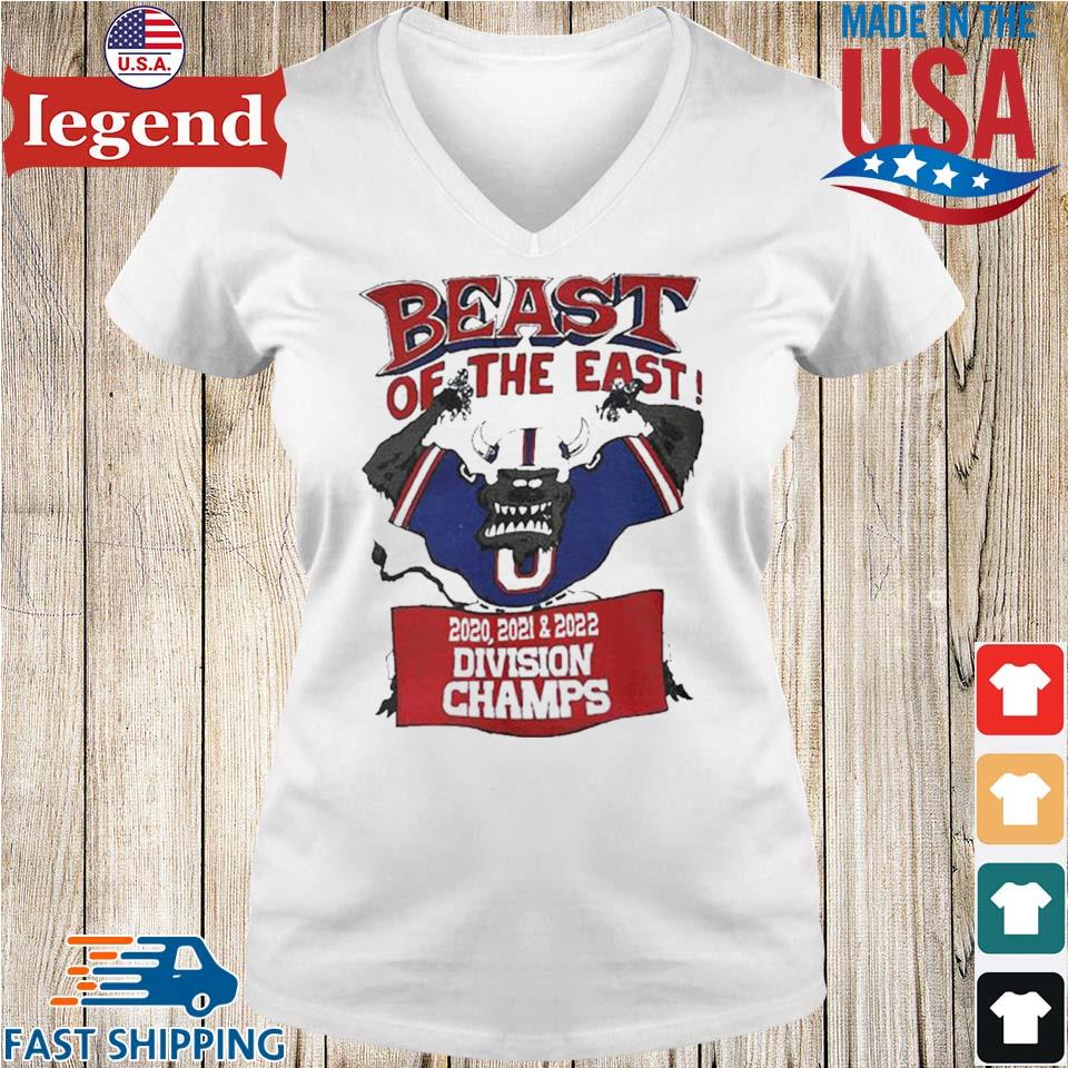 Buffalo Bills Beast Of The East 2020 2021 2022 Division Champions T-shirt,Sweater,  Hoodie, And Long Sleeved, Ladies, Tank Top