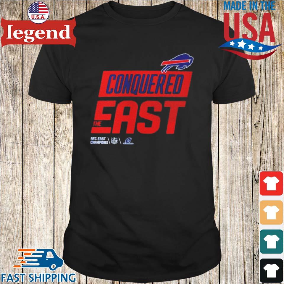 Buffalo Bills Conquered The East 2022 Afc East Champions Long Sleeves T  Shirt, hoodie, sweater, long sleeve and tank top