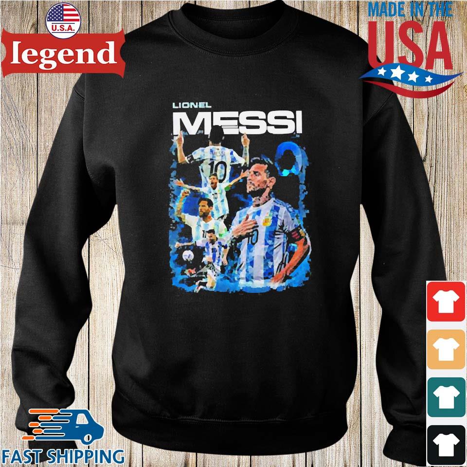 Cheap Goat Lionel Messi Argentina World Cup 2022 Sweatshirt - Wiseabe  Apparels