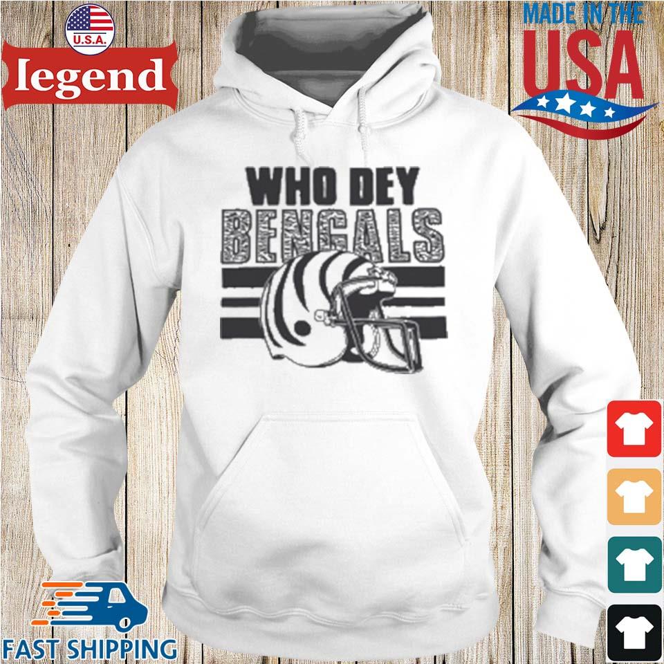 Cincinnati Bengals White Bengal Who Dey Bengals Shirt,Sweater, Hoodie, And  Long Sleeved, Ladies, Tank Top