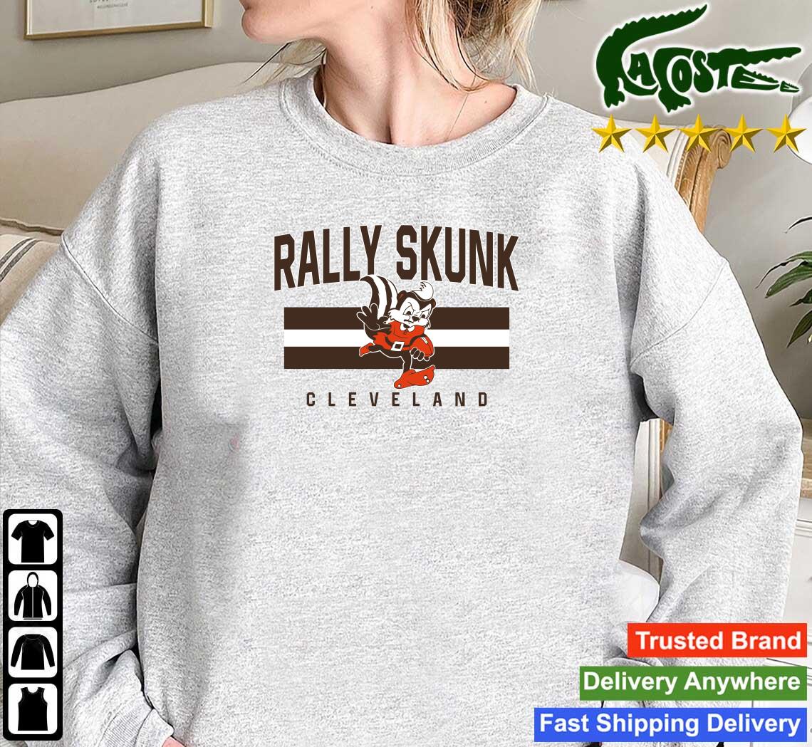 Cleveland Browns Rally Skunk Shirt,Sweater, Hoodie, And Long Sleeved,  Ladies, Tank Top