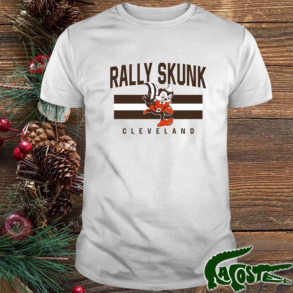 Official logo cleveland rally skunk shirt, hoodie, sweater, long sleeve and  tank top