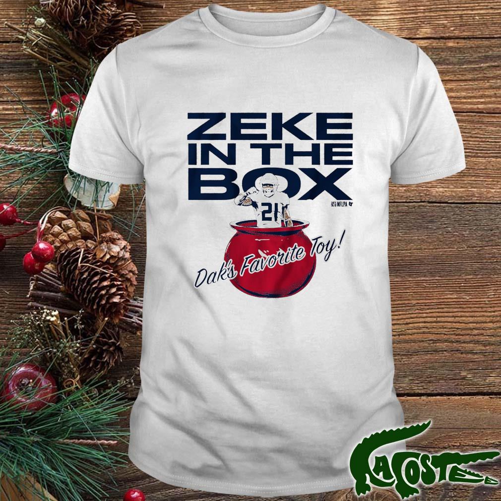 Ezekiel Elliott And Dak Prescott Zeke In The Box Shirt t-shirt by