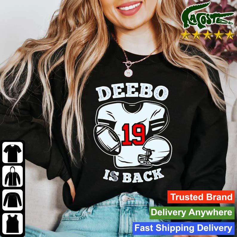 deebo samuel is back t shirt