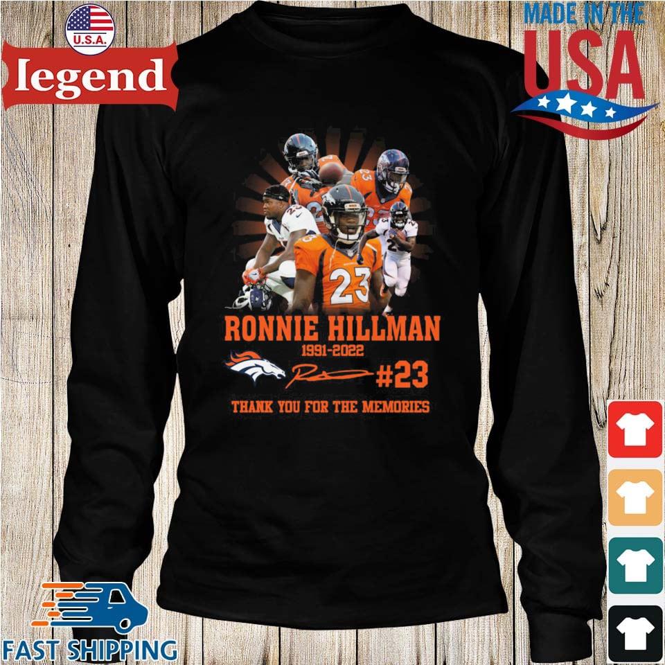 Denver Broncos Legends Thanks For The Memories Navy T-Shirt