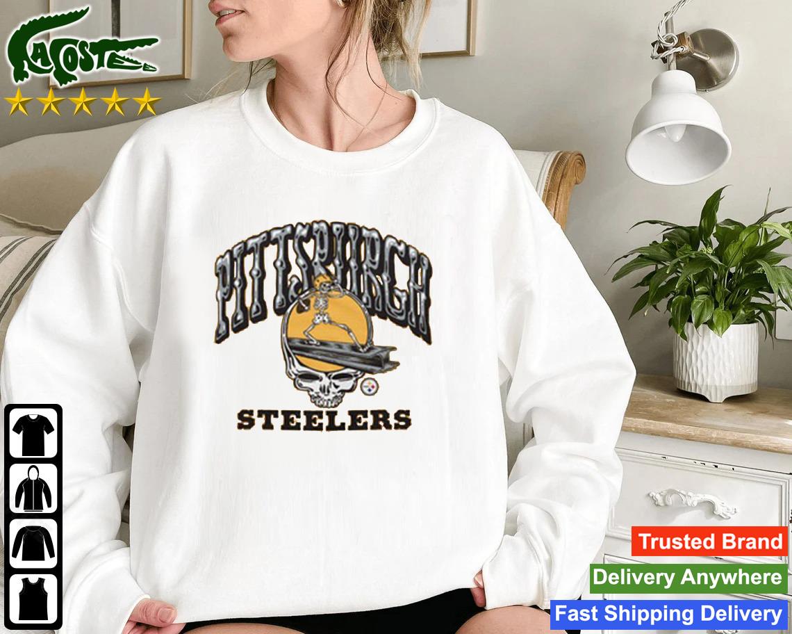 Grateful Dead Homage Pittsburgh Steelers T-Shirt