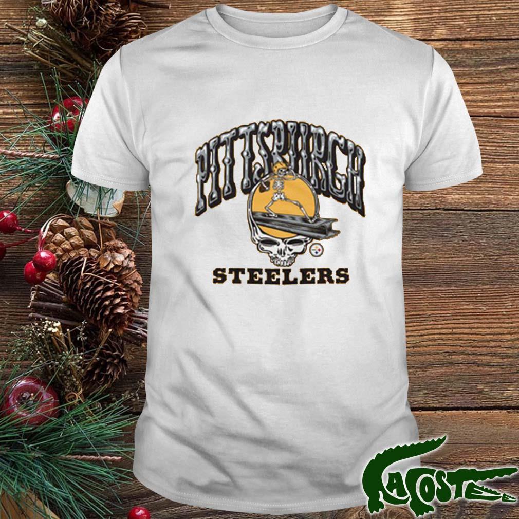 Grateful Dead Homage Pittsburgh Steelers T-Shirt