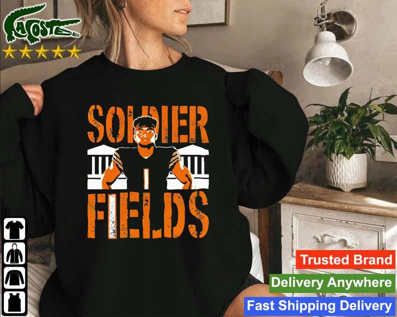 Official Soldier fields justin fields chicago bears shirt, hoodie, sweater,  long sleeve and tank top