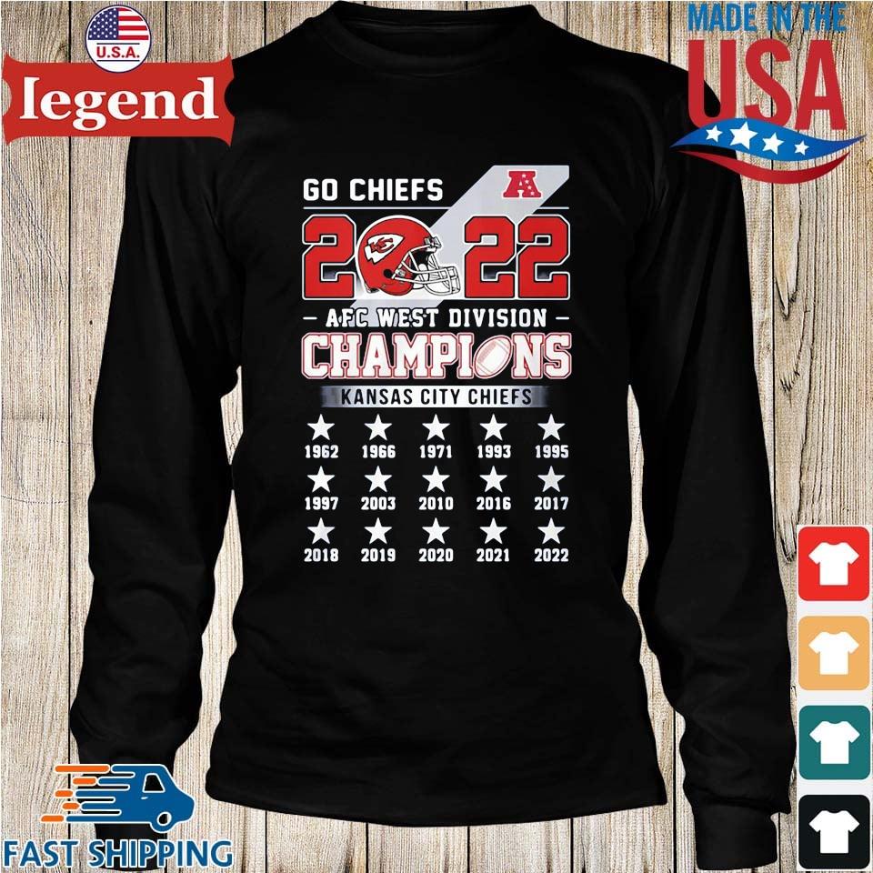 Kansas City Chiefs AFC West Division Champions 2019 shirt, hoodie