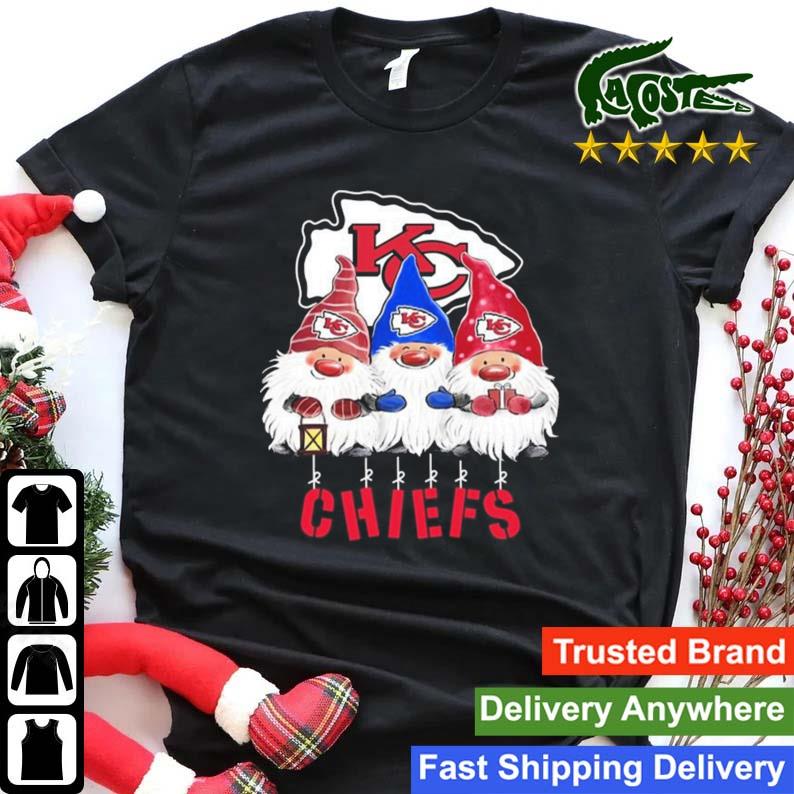 Kansas City Chiefs Team Gnomies Christmas Shirt - High-Quality