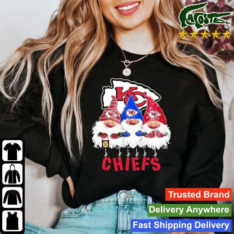 Kansas City Chiefs Team Gnomies Christmas Shirt - High-Quality