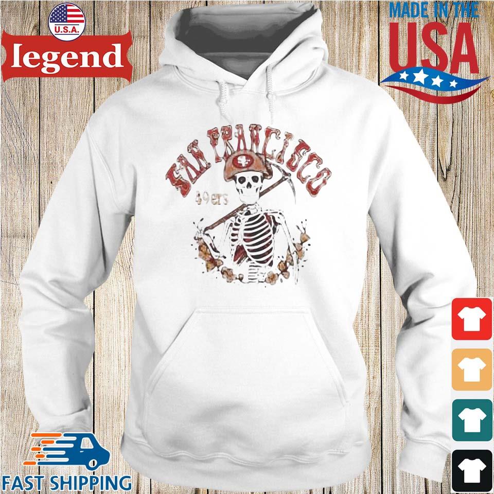 Nfl X Grateful Dead X San Francisco 49ers Shirt,Sweater, Hoodie, And Long  Sleeved, Ladies, Tank Top