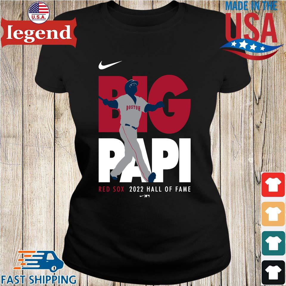 David Ortiz Big Papi HOF Hall of Fame Boston Baseball Fan T Shirt