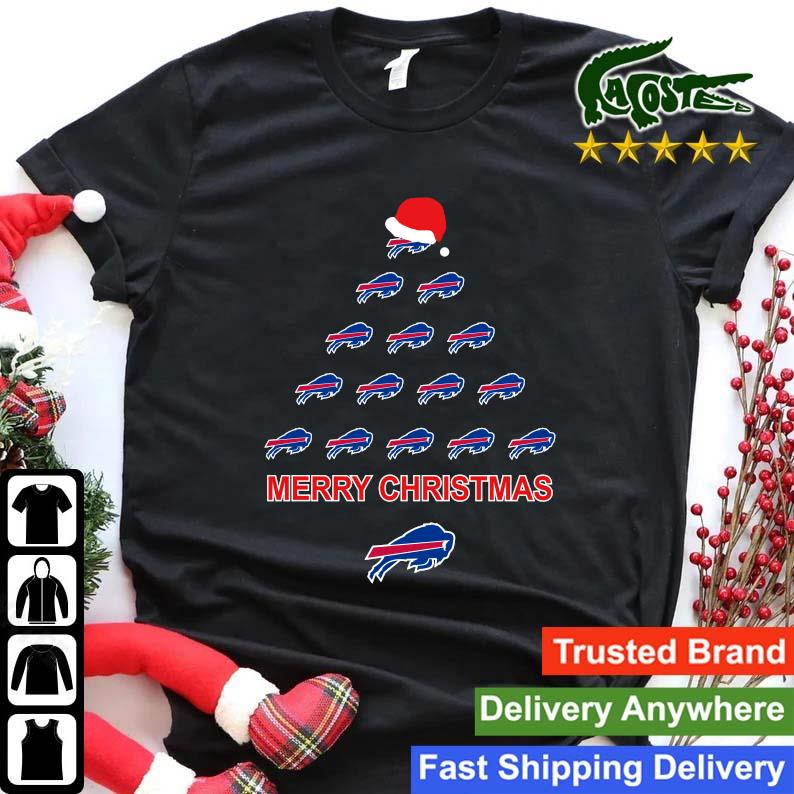 Buffalo Bills Christmas Tree Christmas Sweatshirt - Creamtee