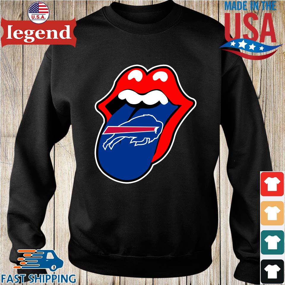 Rolling Stones Buffalo Bills logo shirt, hoodie, sweater, long