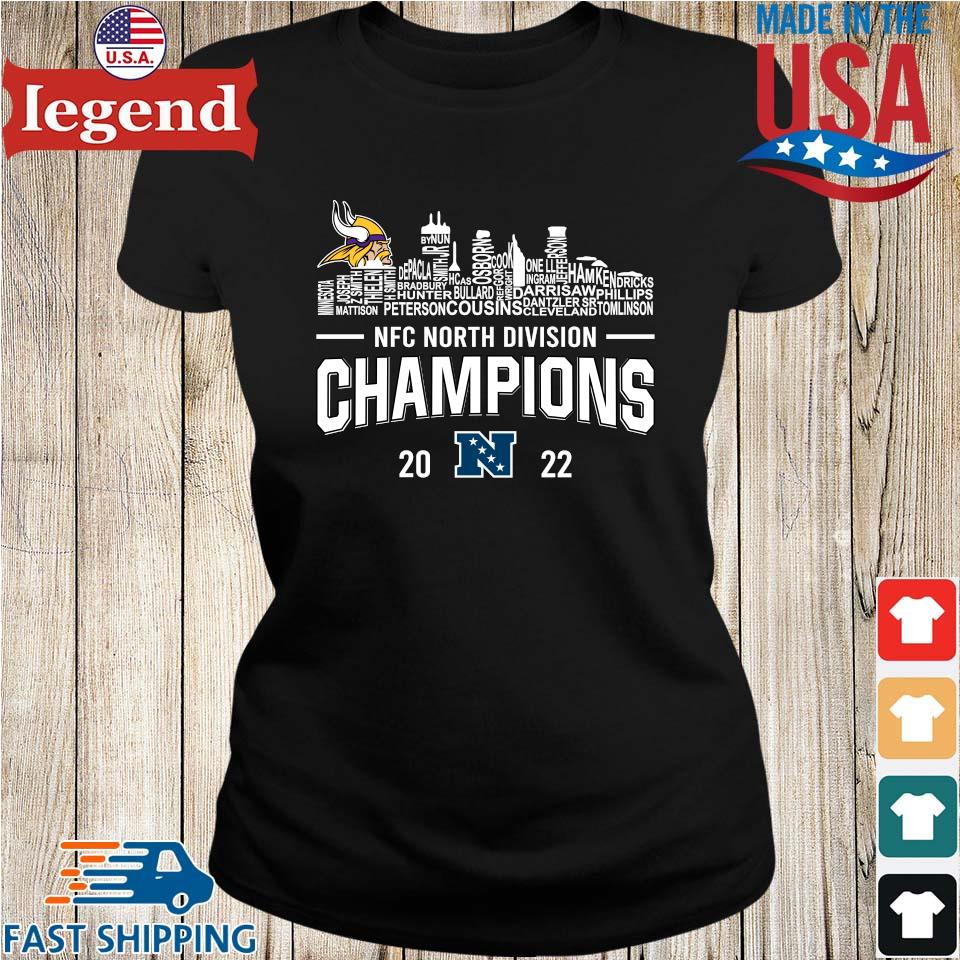 Minnesota Vikings 2022 NFC North Division Champions Shirt