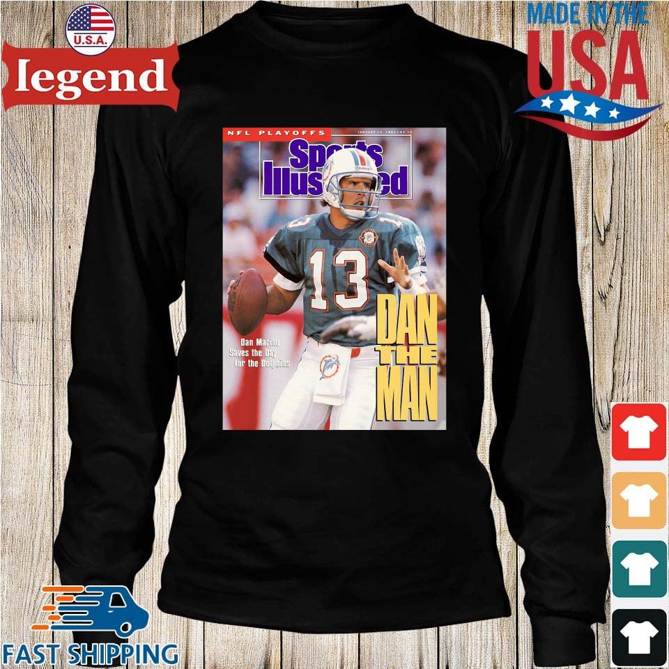 Official Mitchell And Ness Sports Illustrated Dan Marino Shirt,Sweater,  Hoodie, And Long Sleeved, Ladies, Tank Top