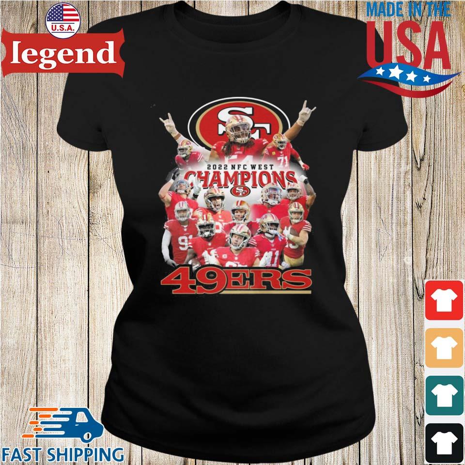 Official Nfc West Champions San Francisco 49ers 2022 Shirt,Sweater