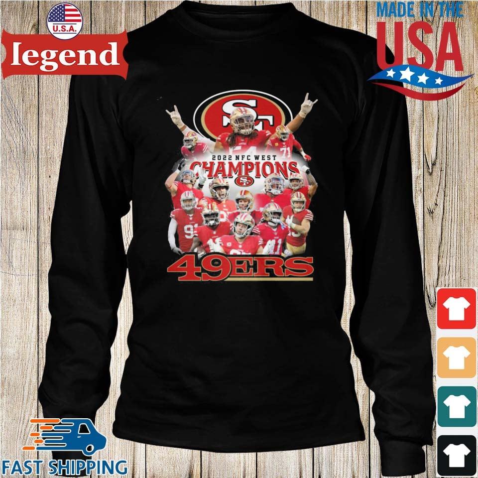 Official 2022 NFC West Champions San Francisco 49ers shirt