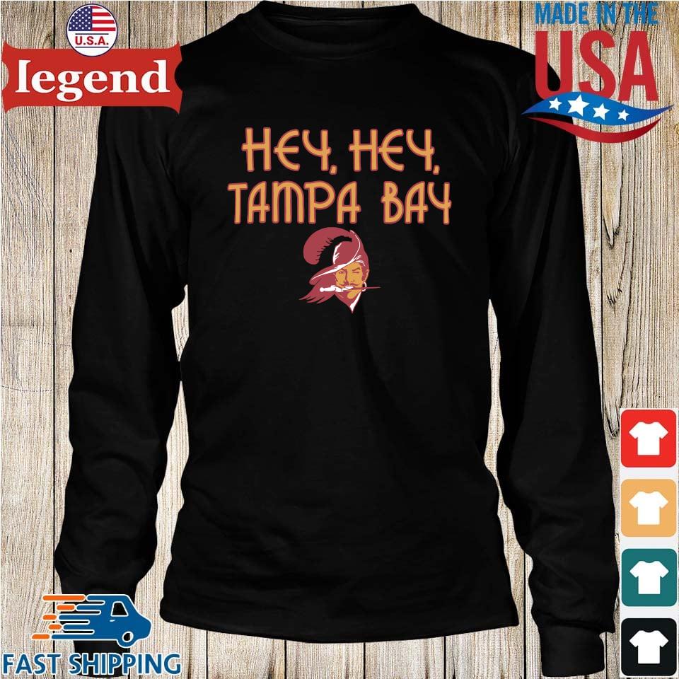Official Nfl Tampa Bay Buccaneers Homage Hyper Local Tri-blend Hey Hey  Tampa Bay Shirt,Sweater, Hoodie, And Long Sleeved, Ladies, Tank Top