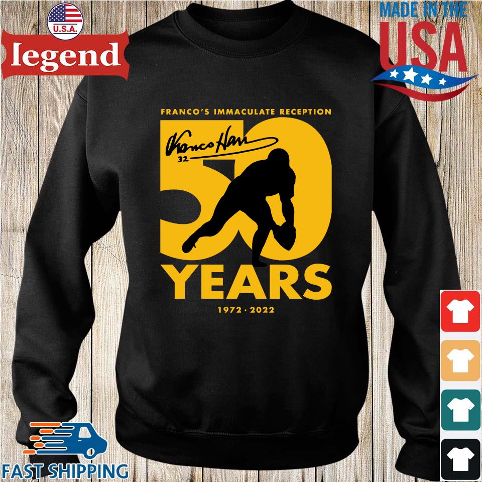 Pittsburgh Steelers Immaculate Reception shirt, hoodie, sweater, long  sleeve and tank top