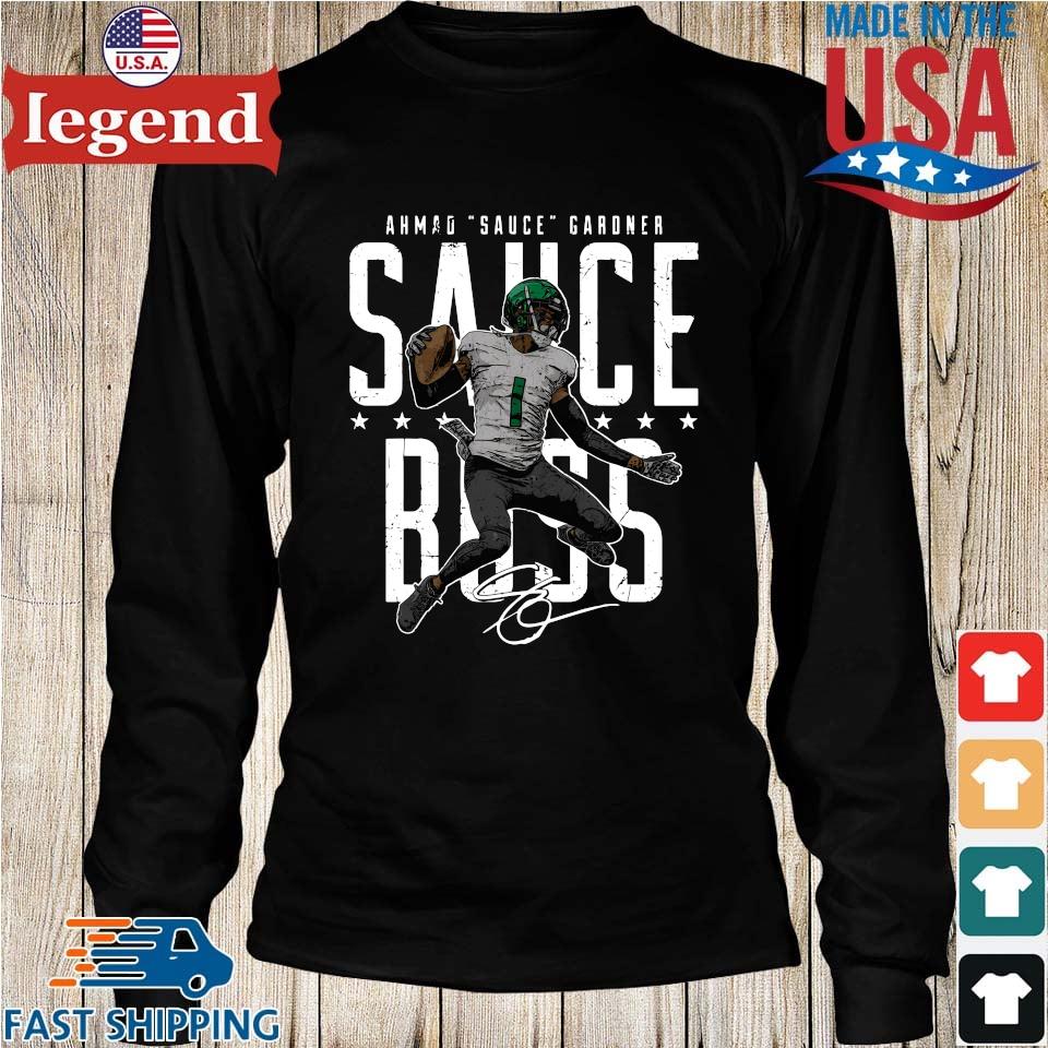 Official Sauce Gardner New York J Sauce Boss Signature t-shirt,Sweater,  Hoodie, And Long Sleeved, Ladies, Tank Top