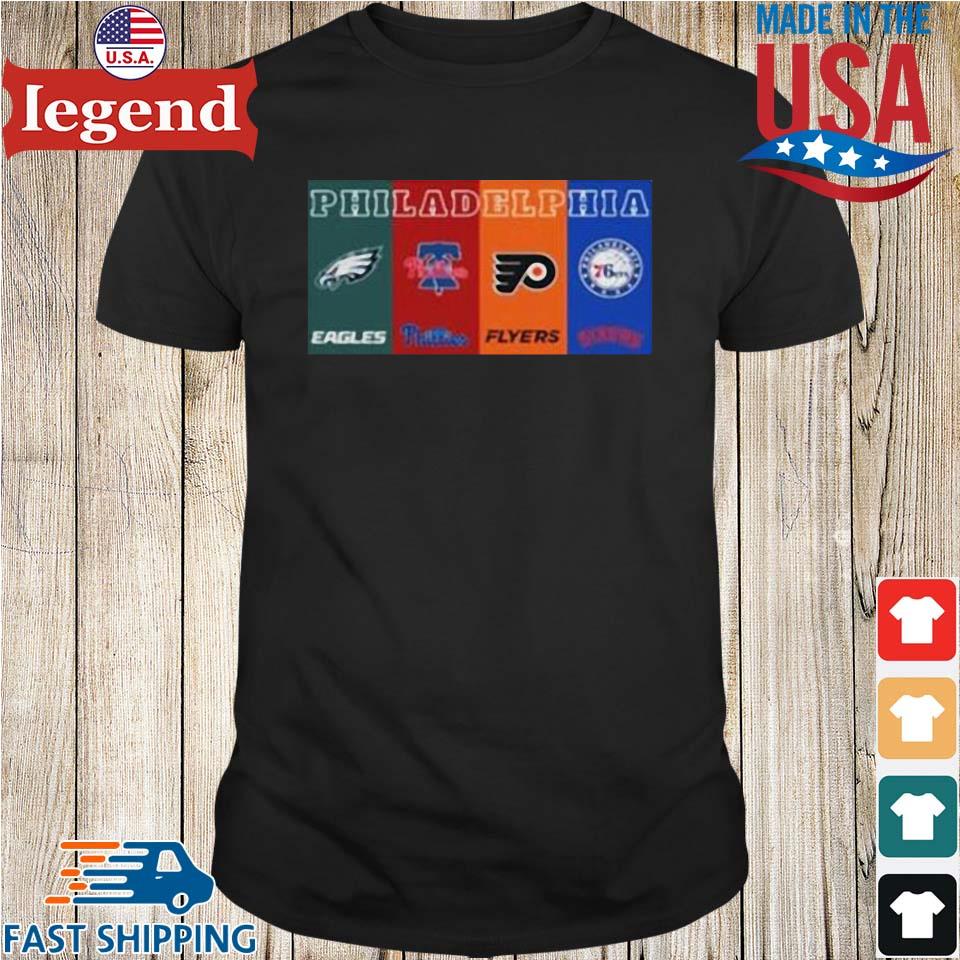 Philadelphia Eagles Phillies Flyers Sixers Best T-Shirt