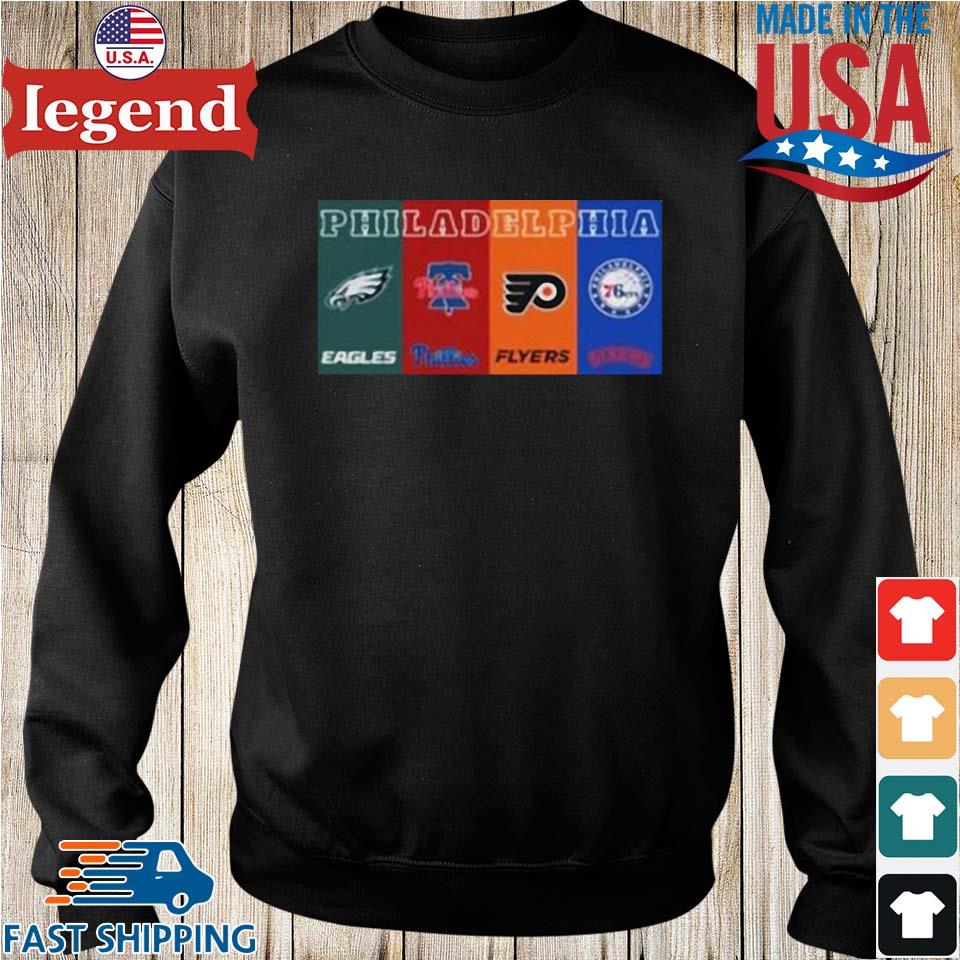 Philly Sports Eagles Phillies Flyers Sixers Shirt,Sweater, Hoodie