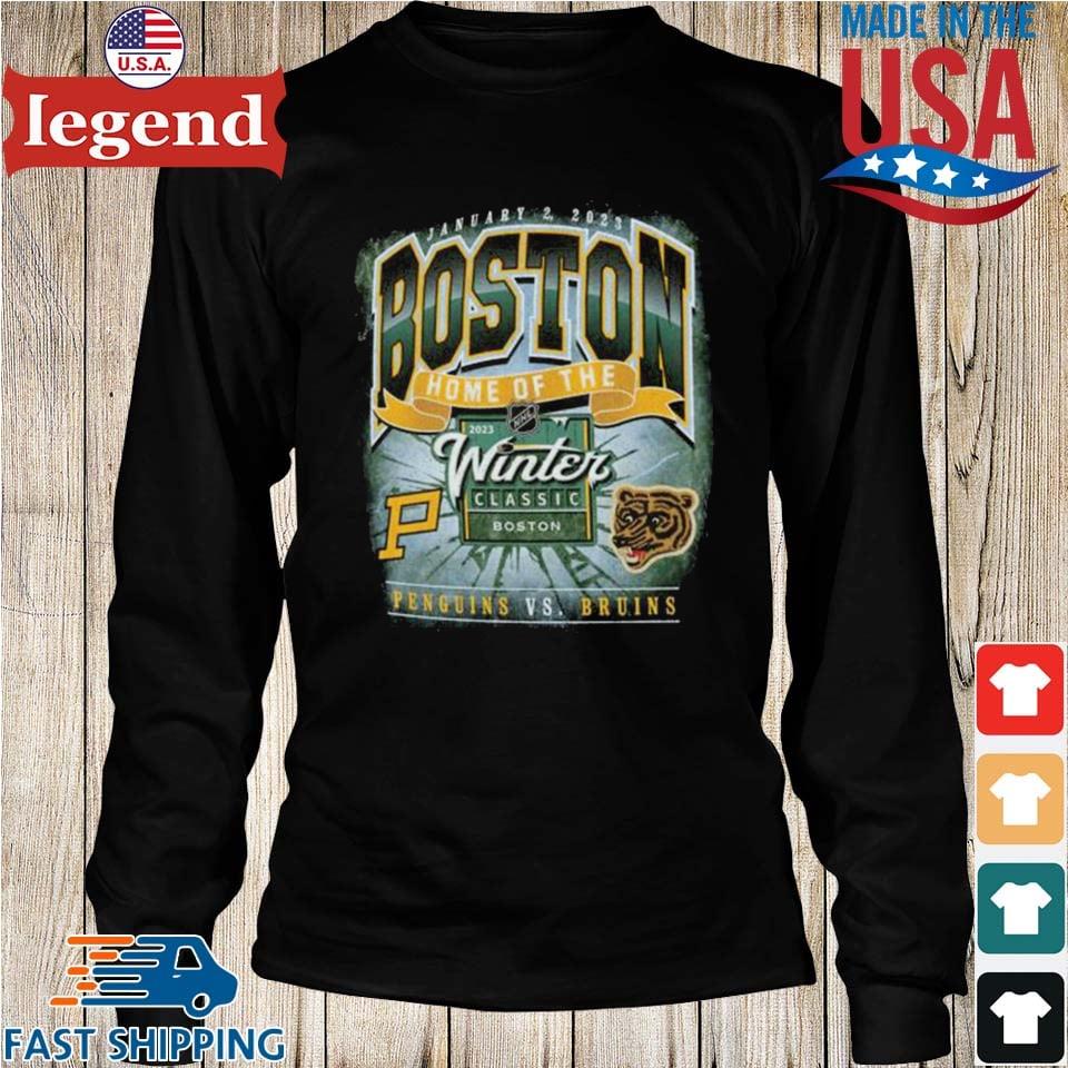 Boston Bruins vs. Pittsburgh Penguins 2023 NHL Winter Classic shirt, hoodie,  sweater, long sleeve and tank top