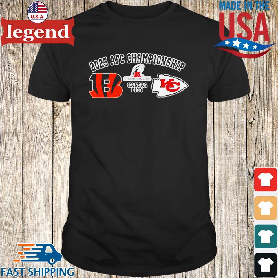 Cincinnati bengals 2022 2023 afc champions football shirt, hoodie