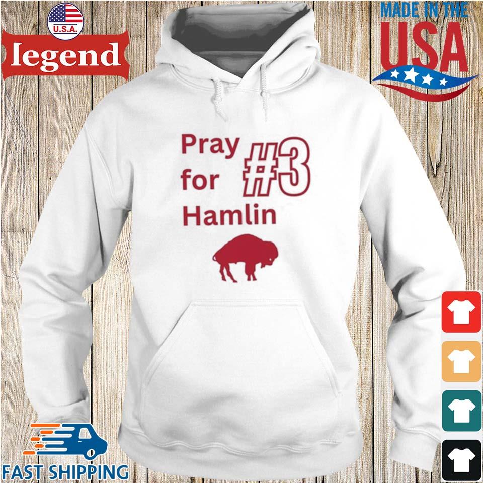 Logo #3 pray for hamlin Buffalo Bills shirt, hoodie, longsleeve, sweater