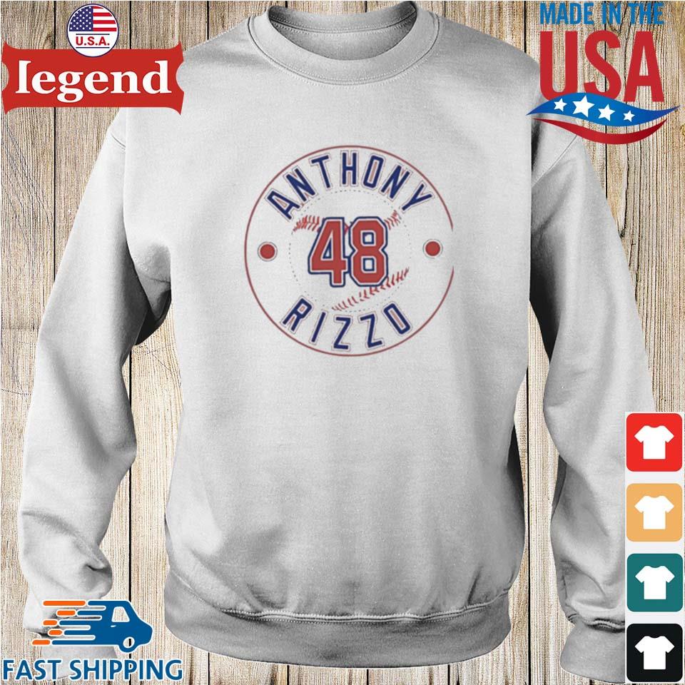 Anthony Rizzo 48 Baseball T-shirt,Sweater, Hoodie, And Long