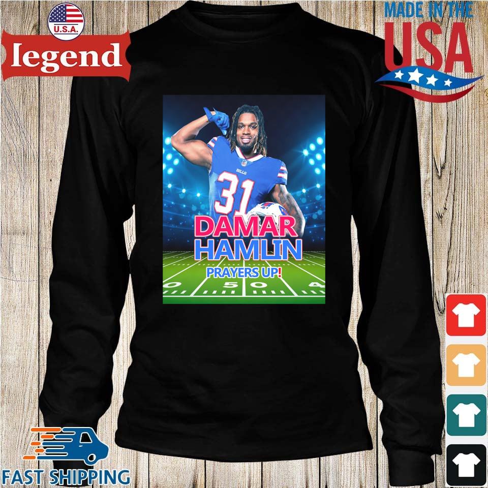 Pray for Damar Hamlin Buffalo Bills shirt, hoodie, sweater and v-neck t- shirt