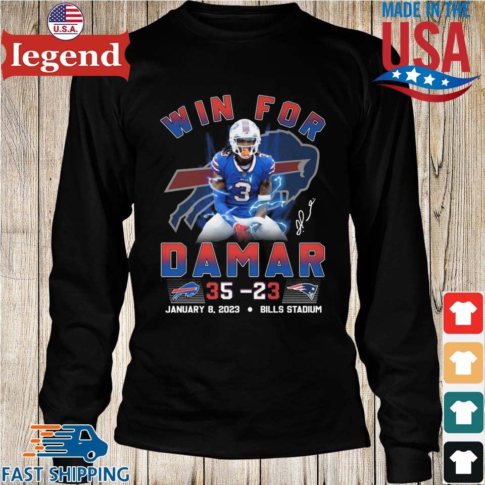 Damar Hamlin Buffalo Bills Signature Shirt