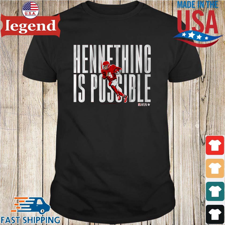 Chad henne hennething is possible 2023 shirt, hoodie, sweater, long sleeve  and tank top