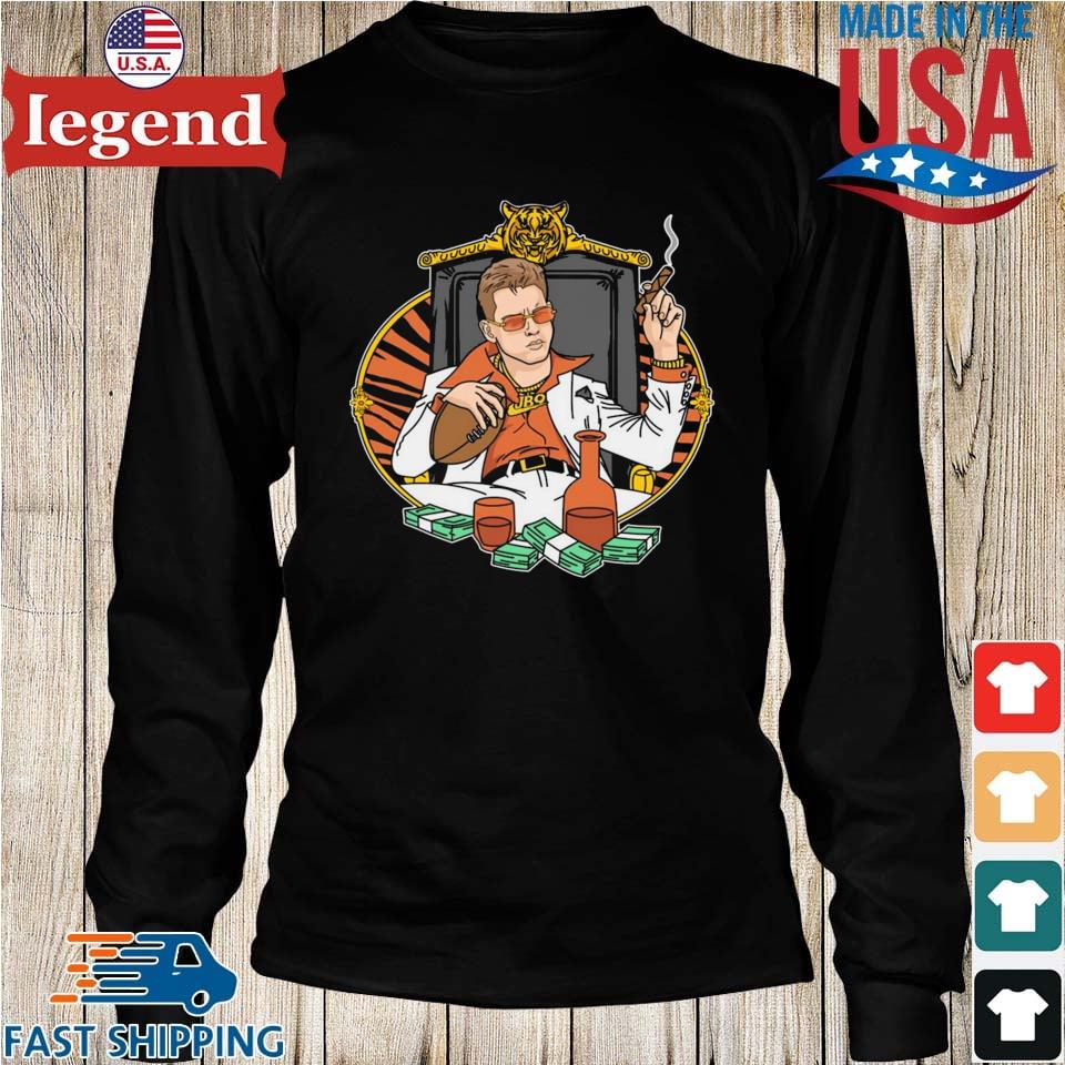 GRAB IT FAST The Joe Burrow Cigar Smoking Sweatshirt 