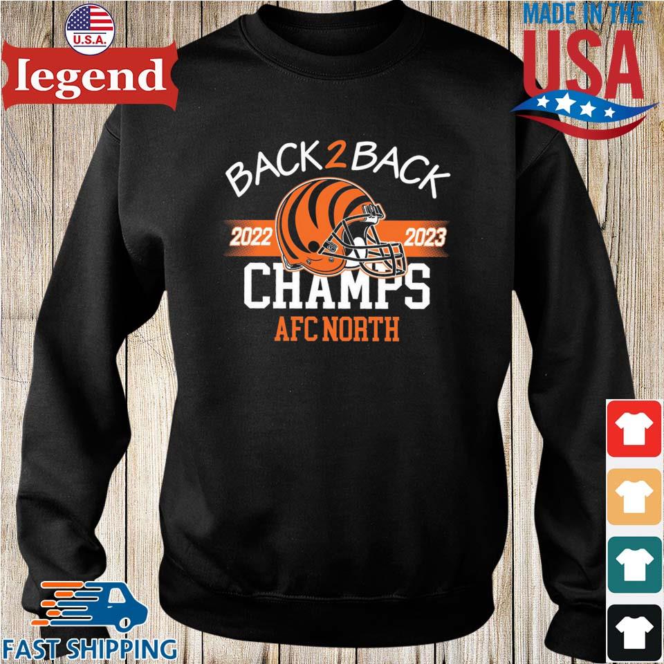 BACK 2 BACK AFC NORTH CHAMPIONS SHIRT