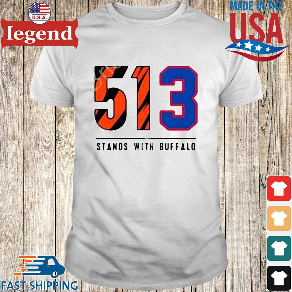 513 Damar Hamlin Stands With Buffalo T-Shirt