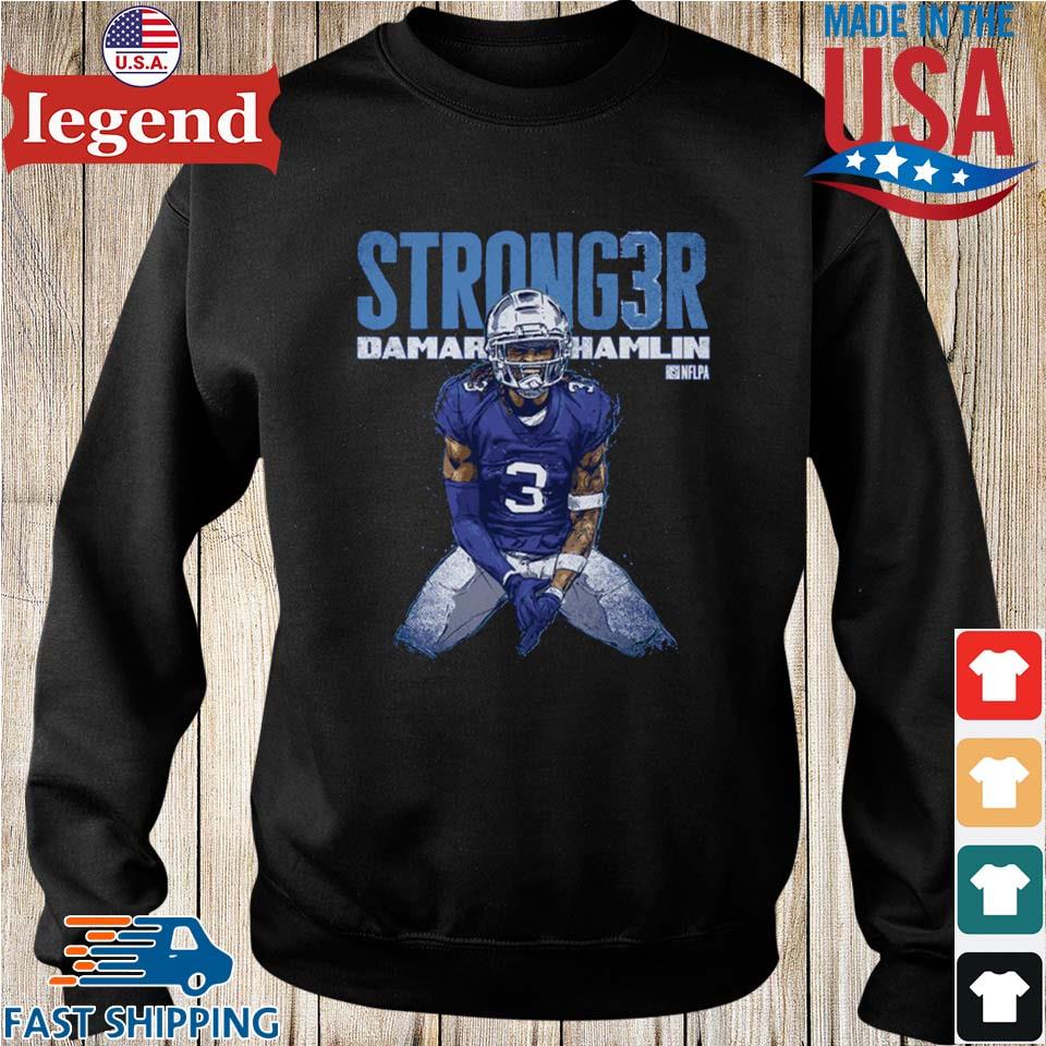 Damar Hamlin Buffalo Strong3r T-shirt,Sweater, Hoodie, And Long