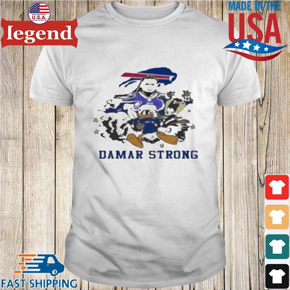 Damar Hamlin Strong 3 Buffalo Bills T-shirt