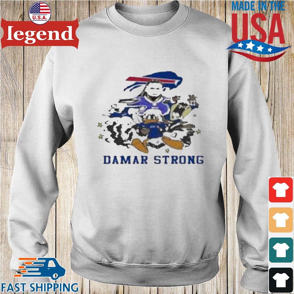 Damar Hamlin Strong Buffalo Bills 3 shirt, hoodie, sweater, long sleeve and  tank top