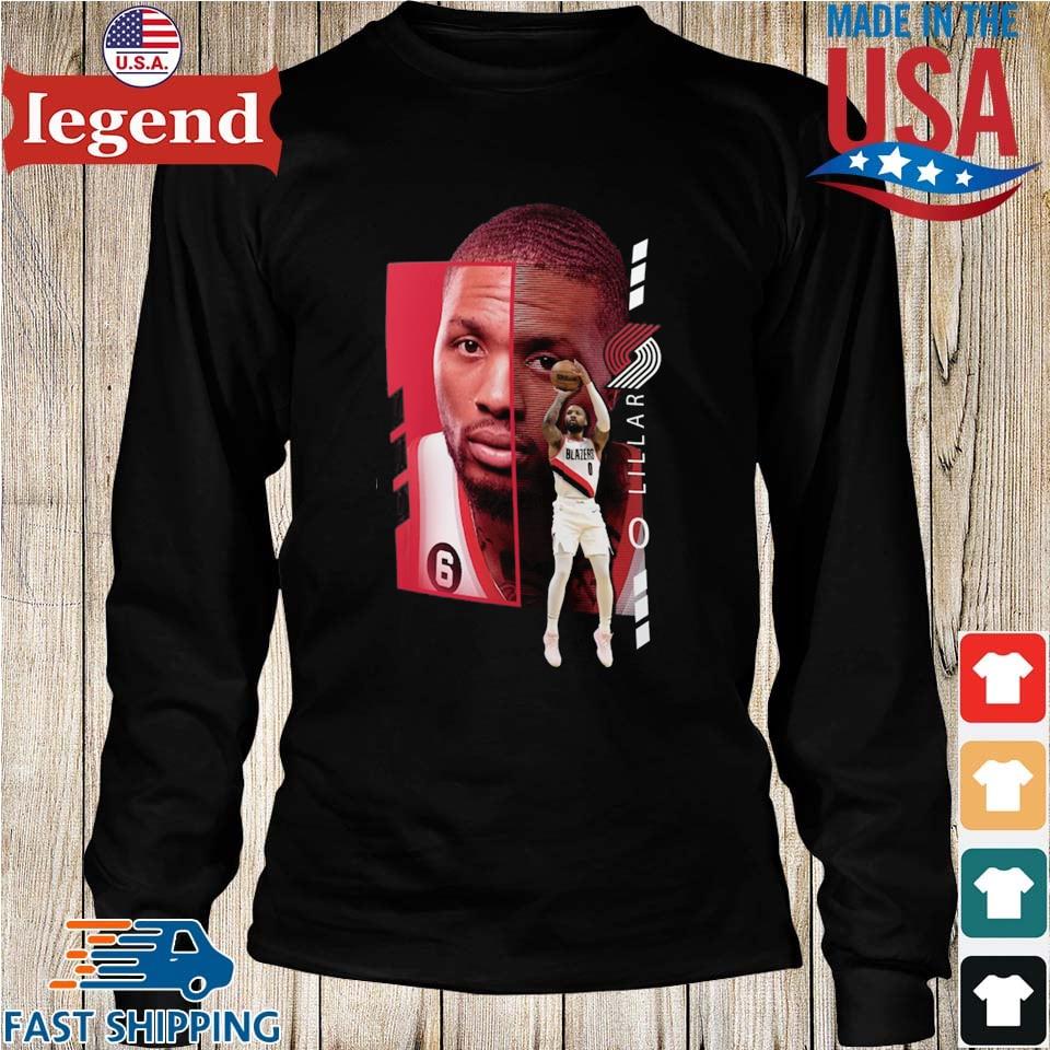 damian lillard long sleeve shirt