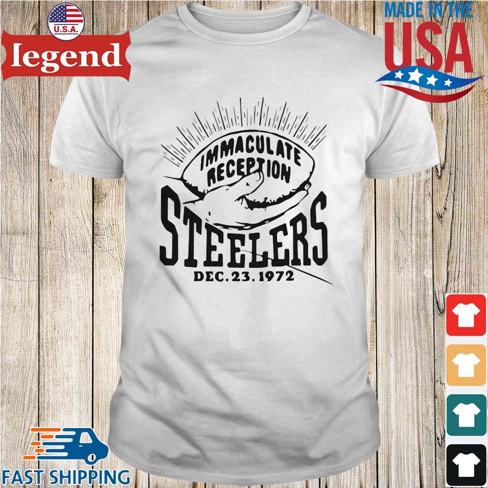 Immaculate Reception Steelers Franco Harris T-shirt,Sweater, Hoodie, And  Long Sleeved, Ladies, Tank Top