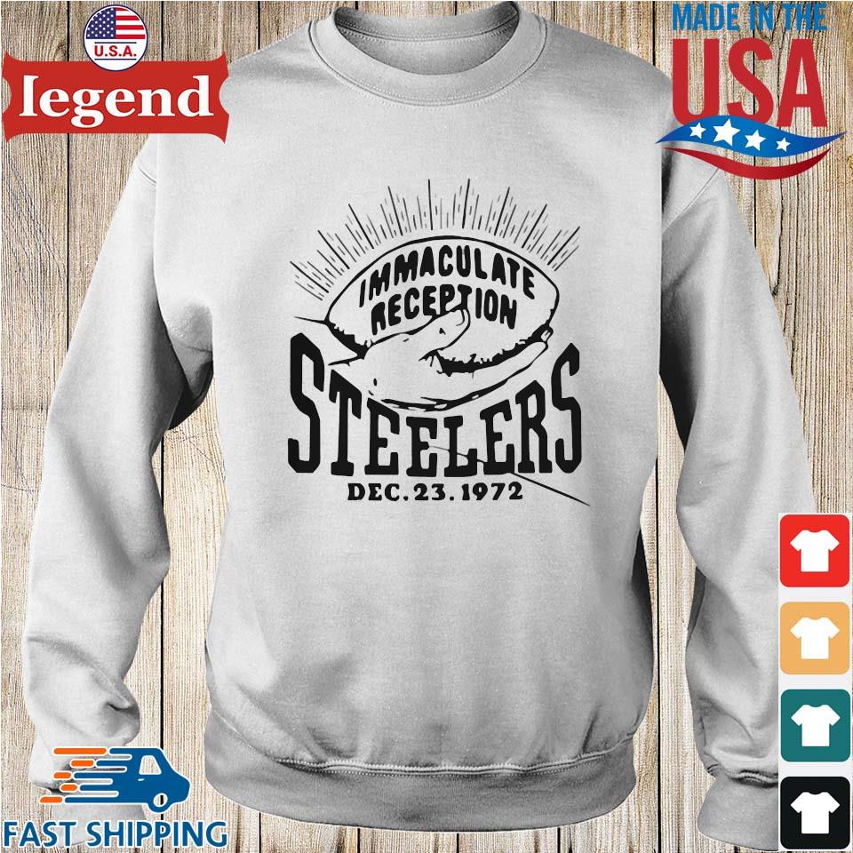 Immaculate Reception Steelers Franco Harris T-shirt,Sweater, Hoodie, And  Long Sleeved, Ladies, Tank Top