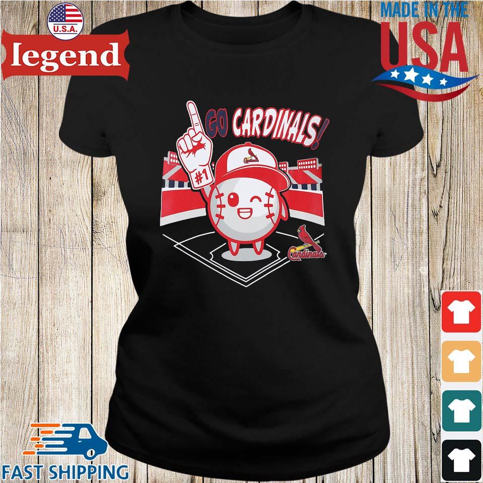 Infant St. Louis Cardinals Navy Ball Boy Go Cardinals T-shirt,Sweater,  Hoodie, And Long Sleeved, Ladies, Tank Top