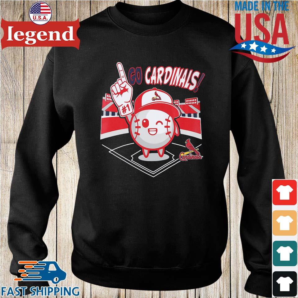 Infant St. Louis Cardinals Navy Ball Boy Go Cardinals Shirt, hoodie,  sweater and long sleeve