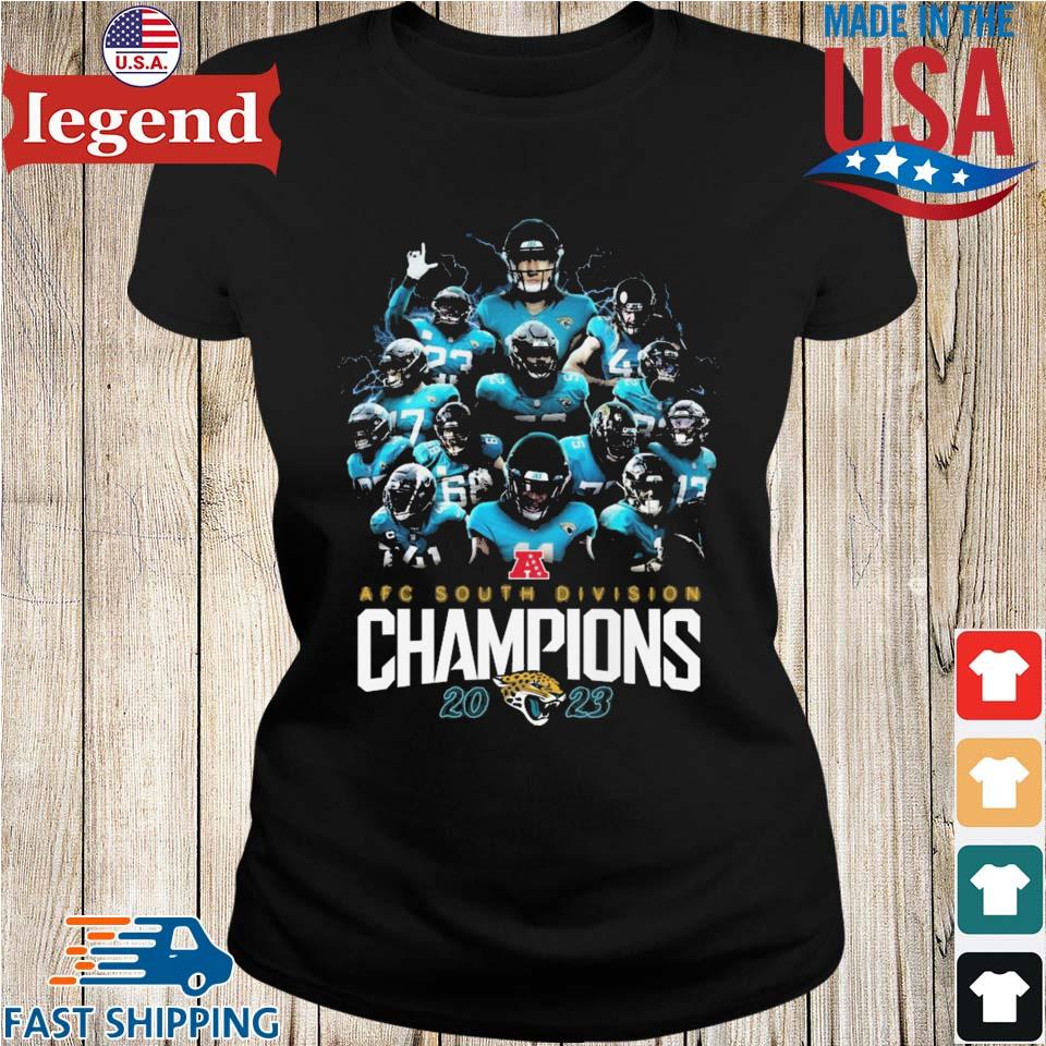 Jacksonville Jaguars AFC South Division Champions 2023 shirt - Yumtshirt