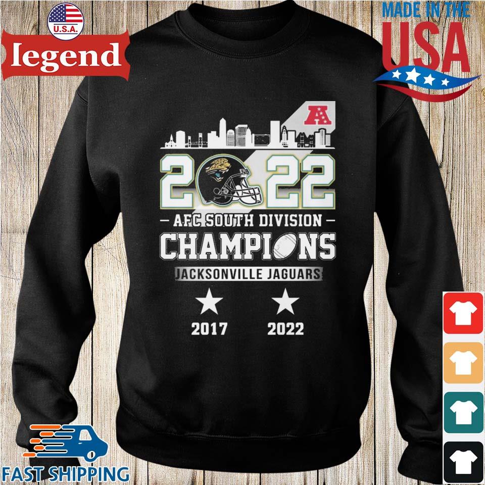 2017 AFC South Division Champions Jacksonville Jaguars T Shirts